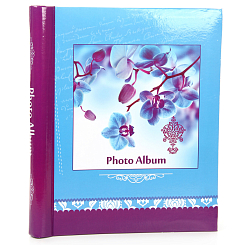Фотоальбом 10 "магнитных"листов 23X28см, пер-т внутр.спираль 46458