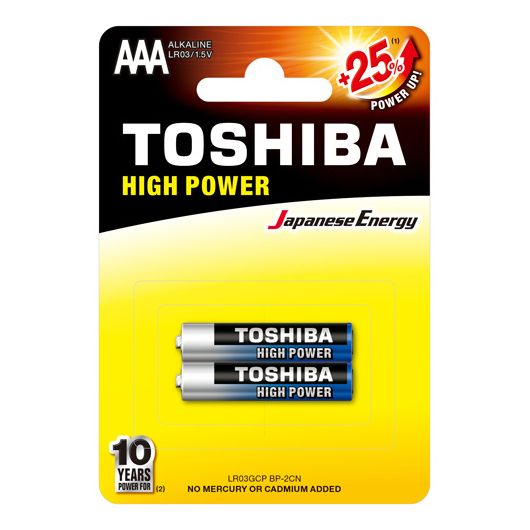 Батарейка Toshiba LR03/2BL (24) Батарейка Toshiba LR03/2BL (24)