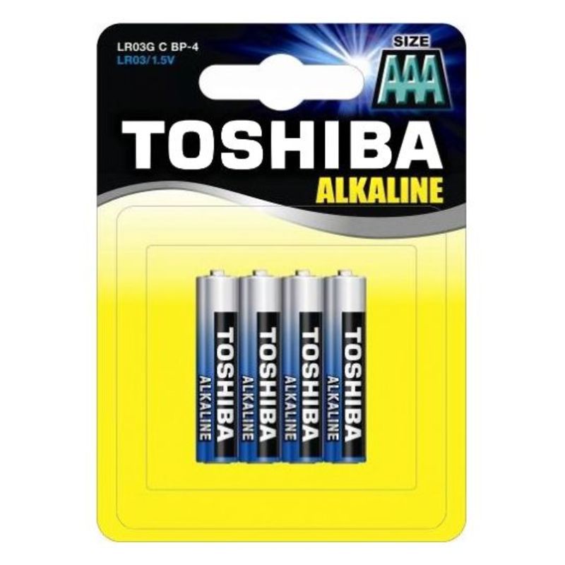Батарейка Toshiba LR03/4BL (48) (192) Батарейка Toshiba LR03/4BL (48) (192)