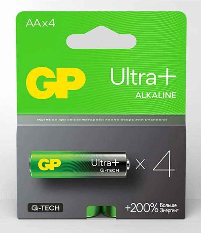 Батарейка GP LR 06 4BL Ultra Plus (40)