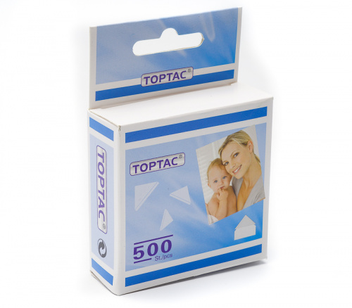 Уголки Fotografia самоклеющиеся 500 шт. FPC-500. бесцветные (20) Уголки Fotografia самоклеющиеся 500 шт. FPC-500. бесцветные (20)