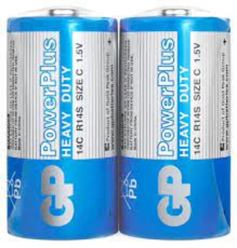 Батарейка GP R 14 2SH PowerPlus (24) Батарейка GP R 14 2SH PowerPlus (24)