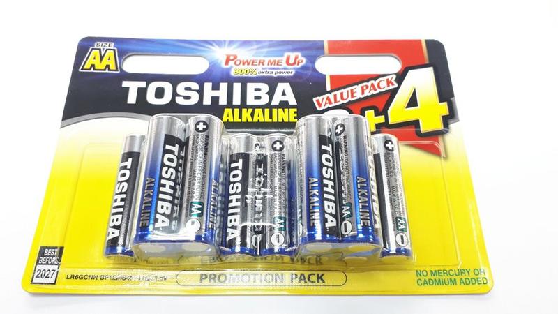 Батарейка Toshiba LR6/12BL (12) Батарейка Toshiba LR6/12BL (12)