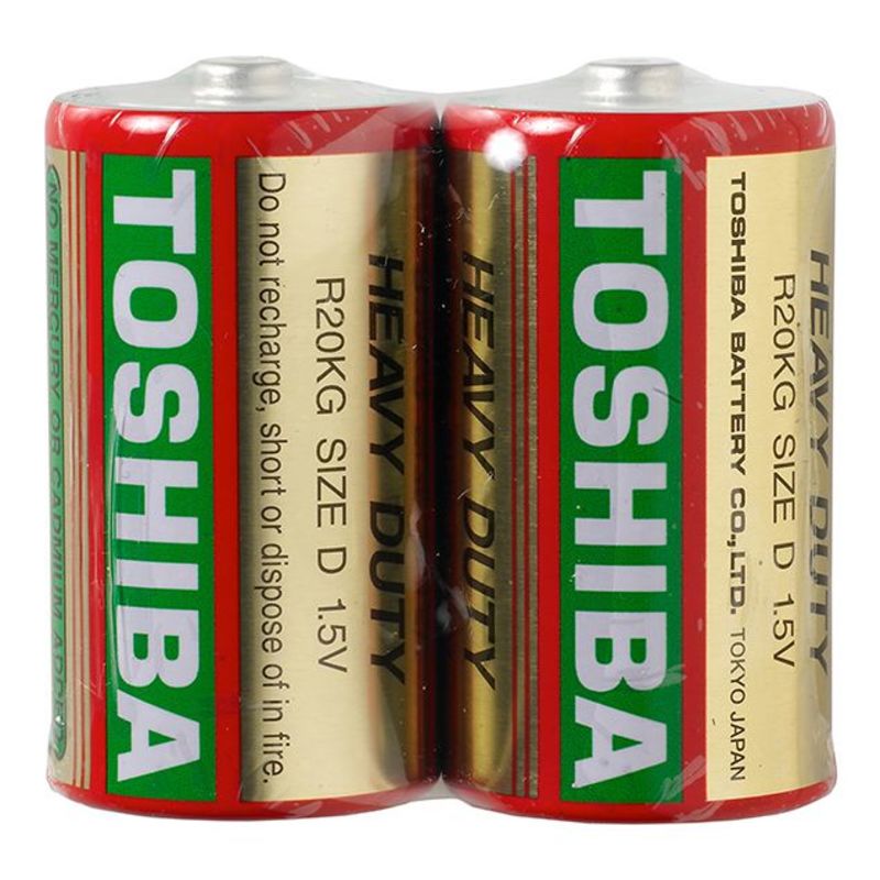 Батарейка Toshiba R20/2SH (24) Батарейка Toshiba R20/2SH (24)