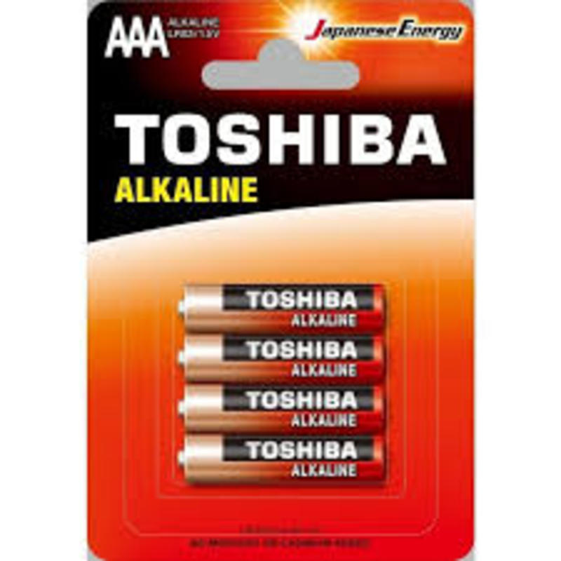 Батарейка Toshiba LR03/4BL Alkaline (4) (48)