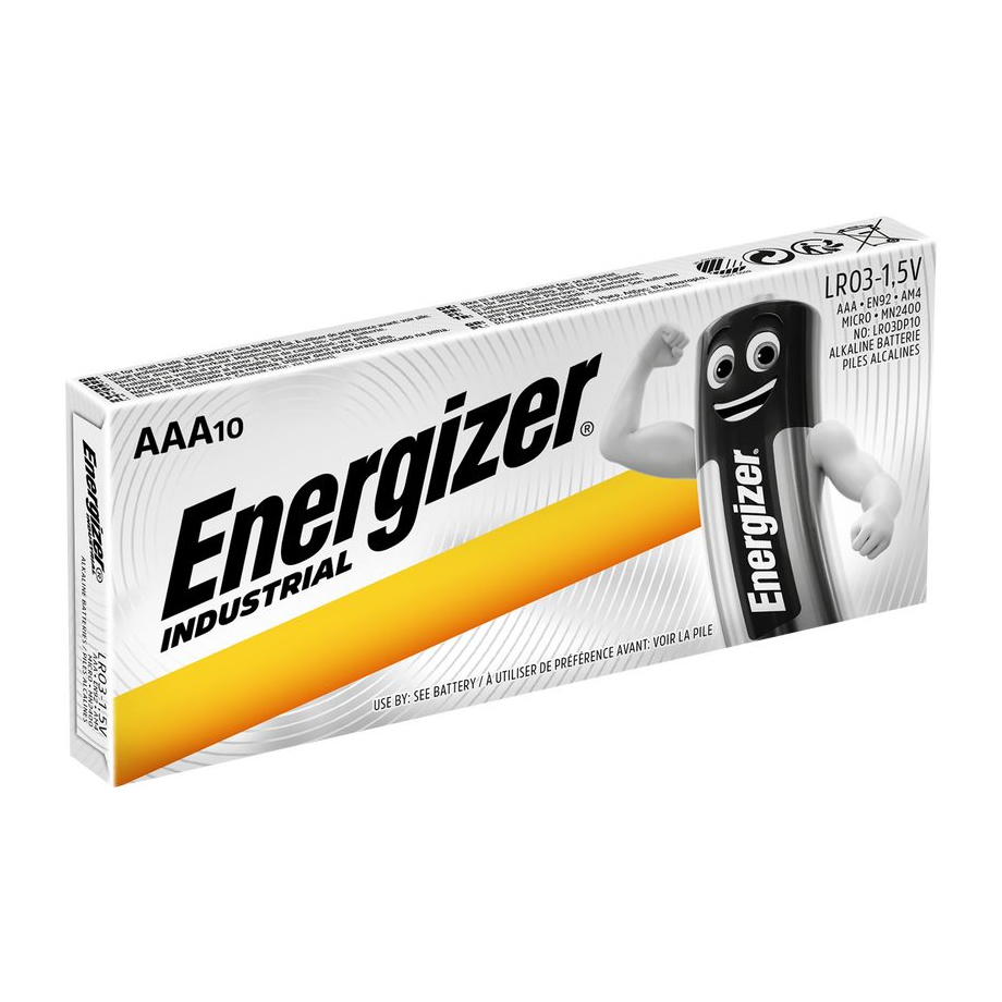 Бат. ENERGIZER LR03/10BOX INDUSTRIAL  (60)