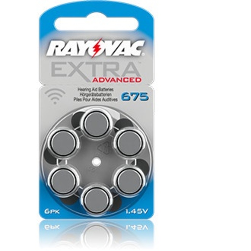 Батарейка RAYOVAC ZA675/6BL EXTRA (6/60) Батарейка RAYOVAC ZA675/6BL EXTRA (6/60)