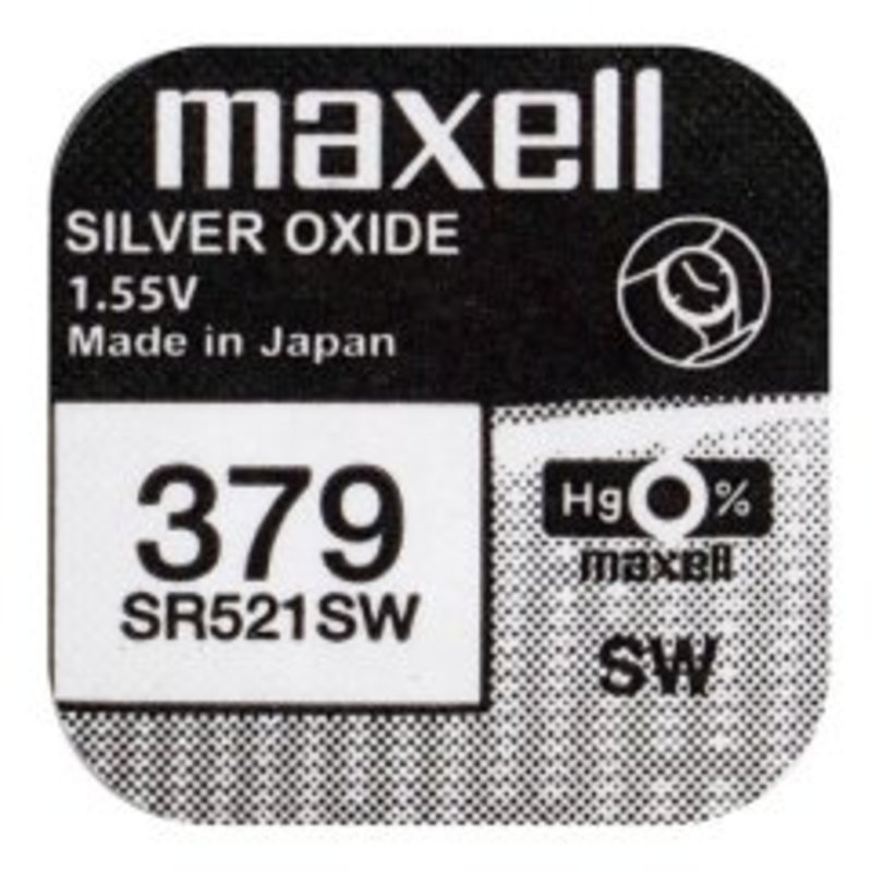 Батарейка MAXELL 379 SR521SW/10BOX G0 Hologram (10) Батарейка MAXELL 379 SR521SW/10BOX G0 Hologram (10)