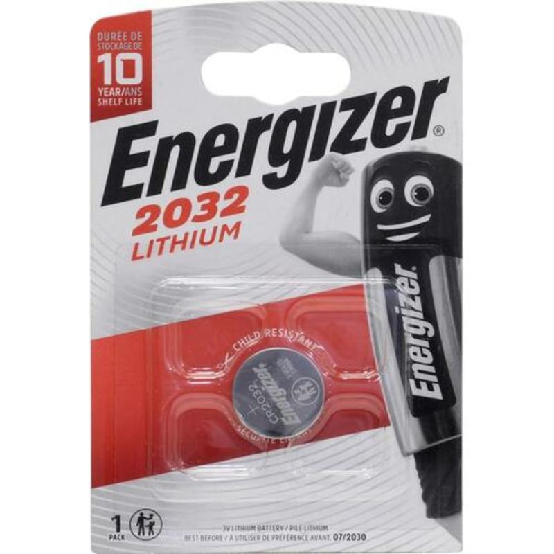 Батарейка ENERGIZER CR2032 1BL (10) Батарейка ENERGIZER CR2032 1BL (10)