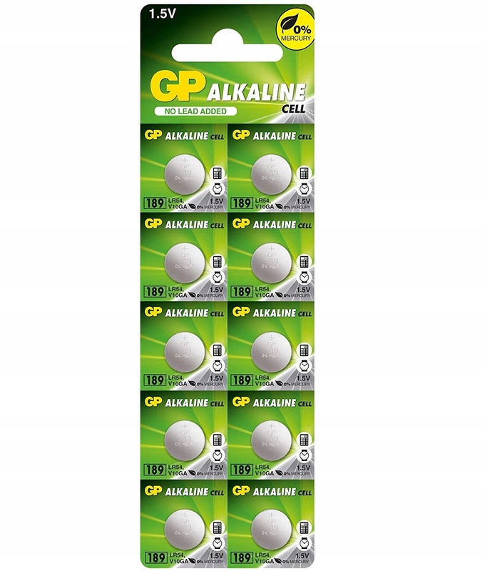Батарейка GP AG10 189F/10BL (10) (250) Батарейка GP AG10 189F/10BL (10) (250)