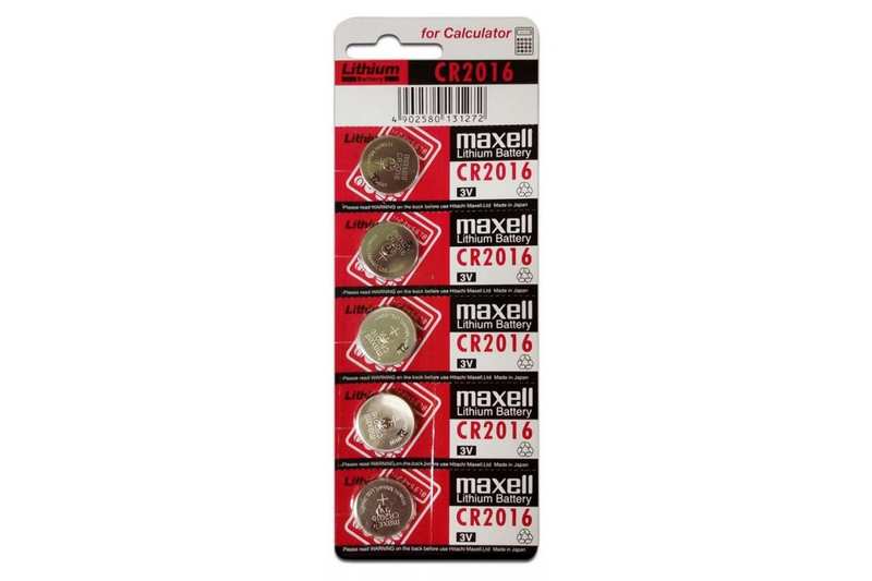 Батарейка MAXELL СR2016/5BL (100) Батарейка MAXELL СR2016/5BL (100)