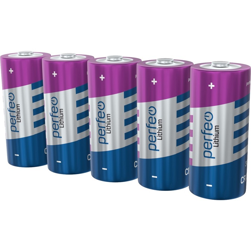 Батарейка Perfeo CR123/5SH Lithium (5) (50) Батарейка Perfeo CR123/5SH Lithium (5) (50)