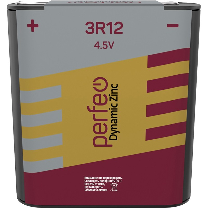 Батарейка Perfeo 3R12/1SH Dynamic Zinc (20)