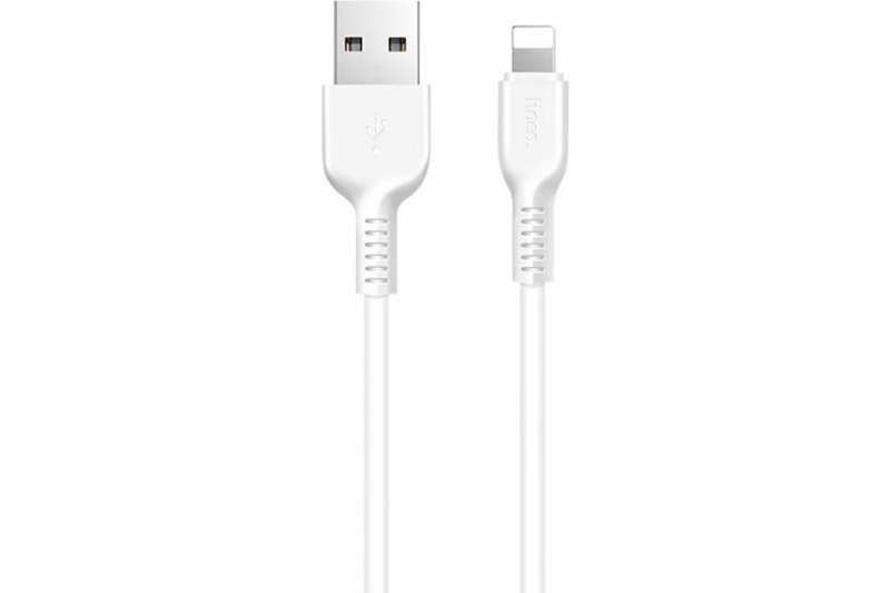Кабель HOCO X20 USB Lightning/ 1m/ 2A/ White Кабель HOCO X20 USB Lightning/ 1m/ 2A/ White