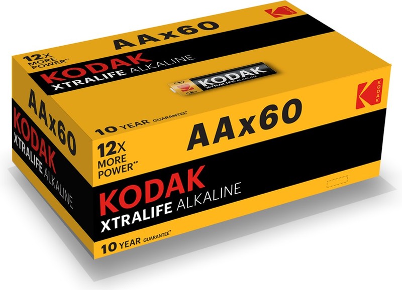 Батарейка KODAK LR06/4SH 60BOX XTRALIFE Alkaline (60)