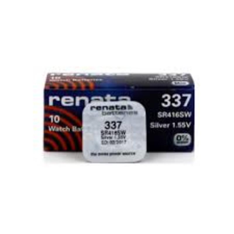 Батарейка Renata 337 SR416SW/10BOX (10) (100)