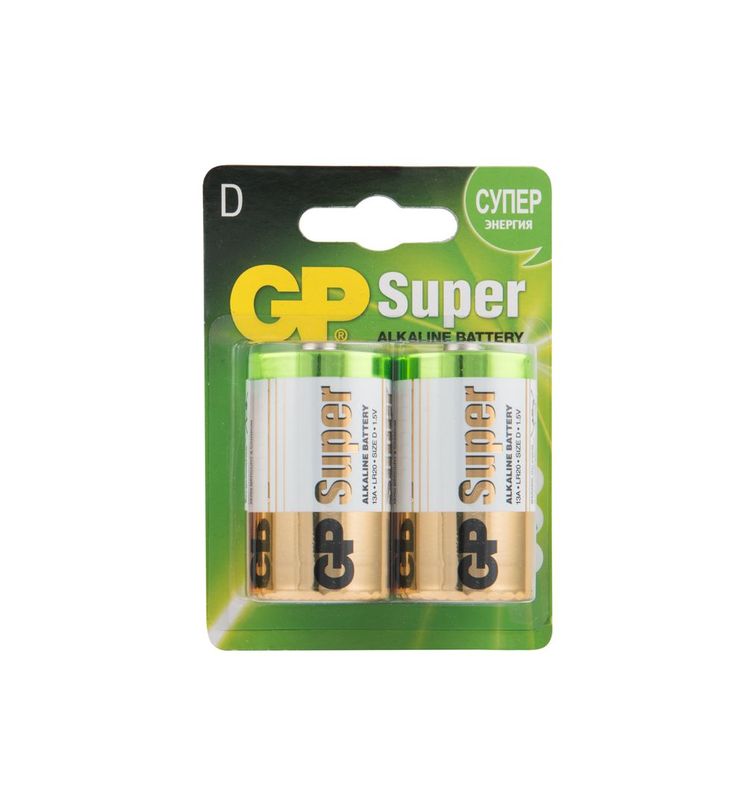 Батарейка GP LR 20 2SH Super (20) Батарейка GP LR 20 2SH Super (20)