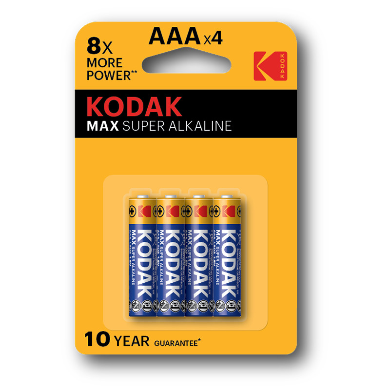 Батарейка KODAK LR03/4BL MAX Super Alkaline (40) Батарейка KODAK LR03/4BL MAX Super Alkaline (40)