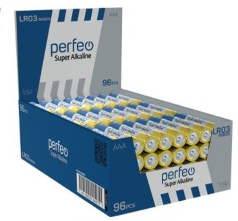 Батарейка Perfeo LR03/96BOX Super Alkaline (96/384) Батарейка Perfeo LR03/96BOX Super Alkaline (96/384)