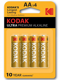 Батарейка KODAK LR06/4BL ULTRA PREMIUM Alkaline (4) (80)