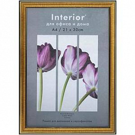Рамка Interior Office 21х30 286/296 золото (25)