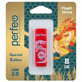 Perfeo USB 8GB C04 Red Dragon