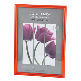 Рамка Радуга оранжевый 21х30 (25)