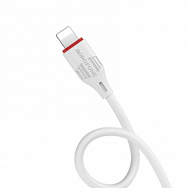 Кабель BOROFONE BX17 USB Lightning/ 1m/ 2A/ White