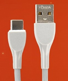 Кабель PERFEO USB TYPe-C, 2.4A, серый, силикон, длина 1 м., ULTRA SOFT (U4711)
