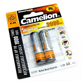 Аккумулятор Camelion R06 Ni-Mh (2000 mAh) B2 (24)