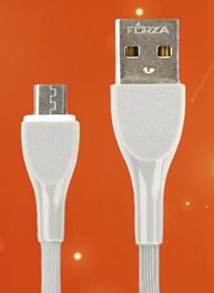 Кабель PERFEO USB A вилка - Micro USB вилка, 2.4A, серый, силикон, длина 1 м., ULTRA SOFT (U4021)