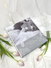 Фотоальбом  50 магн.листов 23х28, кольца  "sensual wedding 1" свадебный FA 50М.006-1