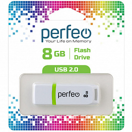 Perfeo USB  8GB C11 White