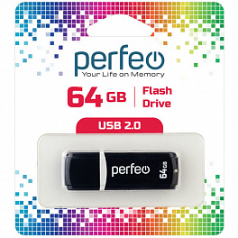 Perfeo USB 64GB C02 White