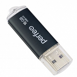 Perfeo USB3.0 16GB C14 Black metal series