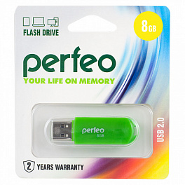 Flash Drive 8 Gb Perfeo C03 Green