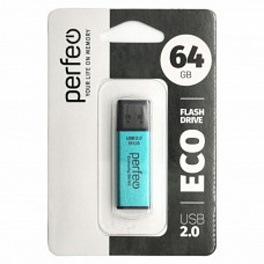 Perfeo USB 64GB E03 Green economy series