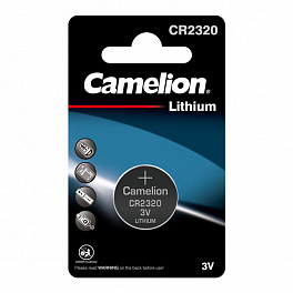 Батарейка Camelion CR2320/1BL  Lithium (10)