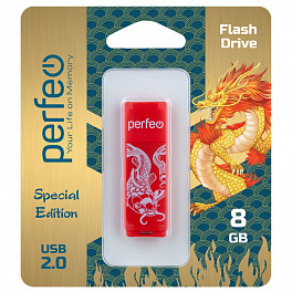 Perfeo USB 8GB C04 Red Koi Fish