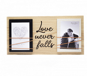 Мультирамка Fotografia с подсветкой на 2 фото 10х15 FFL-813 "Love never falls" (8)