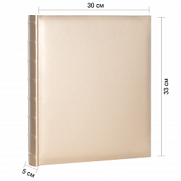 Фотоальбом Fotografia магнитный, 29х32 см, 30 листов, «Классика», серебро, FA-EBBSA30-829