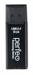 Perfeo USB 8GB E03 Black economy series
