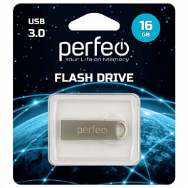 Flash Drive 16 Gb 3.0 Perfeo M08  metal series