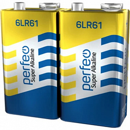 Батарейка Perfeo 6LR61/2SH Super Alkaline (20) (160)