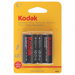 Бат. KODAK R14 extra heavy duty 2BL (20)