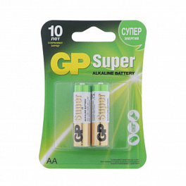 Батарейка GP LR 06 2BL Super (20) (160)