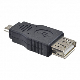 Переходник PERFEO USB2.0 A розетка - Micro USB вилка (A7015)