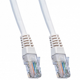 Кабель PERFEO Патчкорд UTP кат.5е RJ-45 вилка - RJ-45 вилка, длина15 м. (P6008) (10)