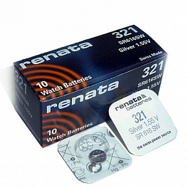 Батарейка Renata 321 SR616SW/10BOX (10) (100)