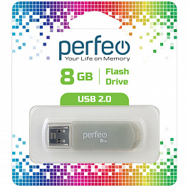 Perfeo USB  8GB C03 Gray